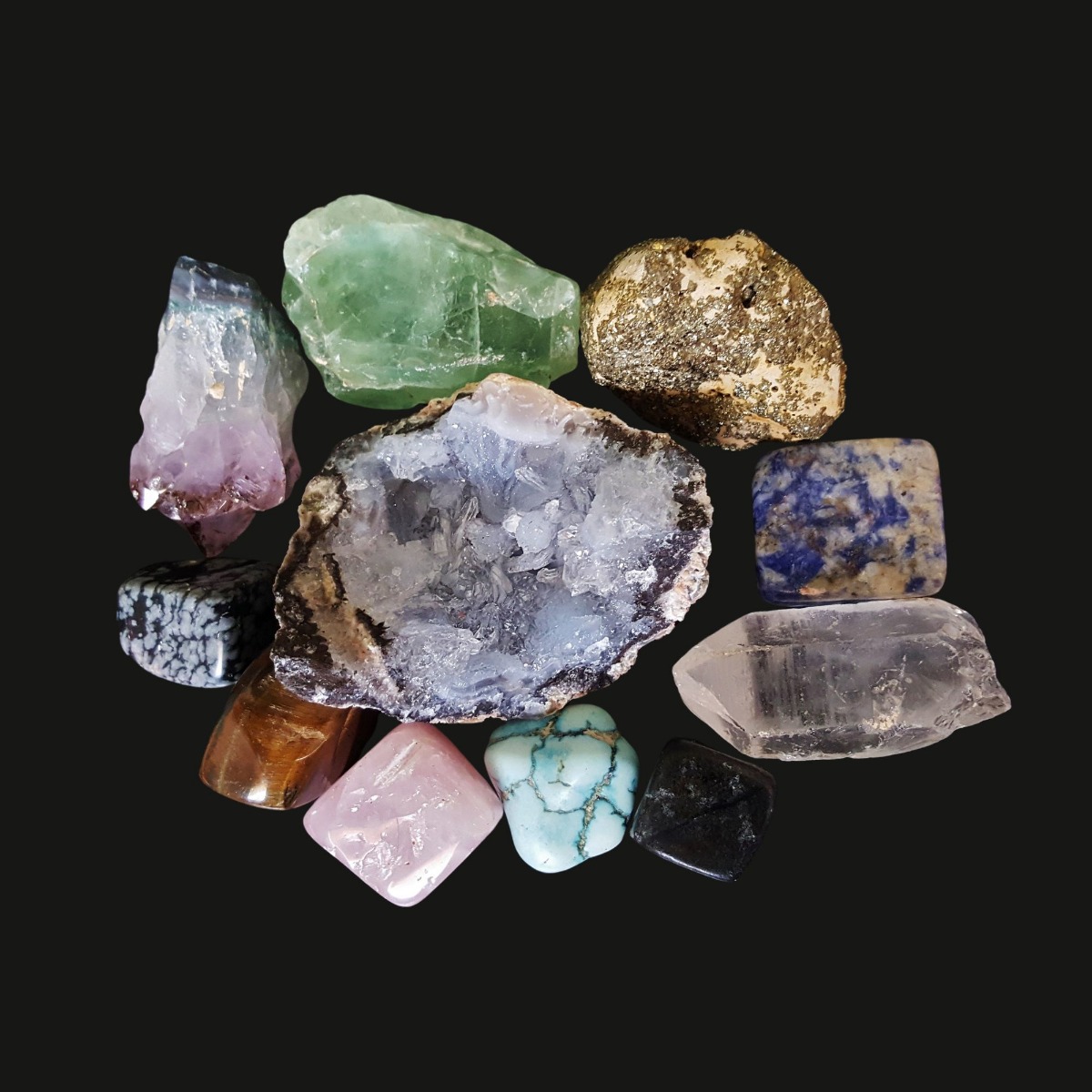 raw gemstone jewelry