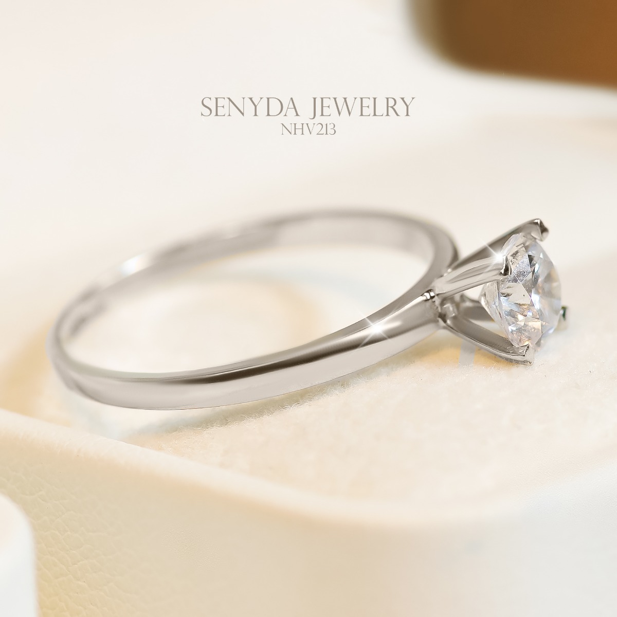 white gold engagement rings
