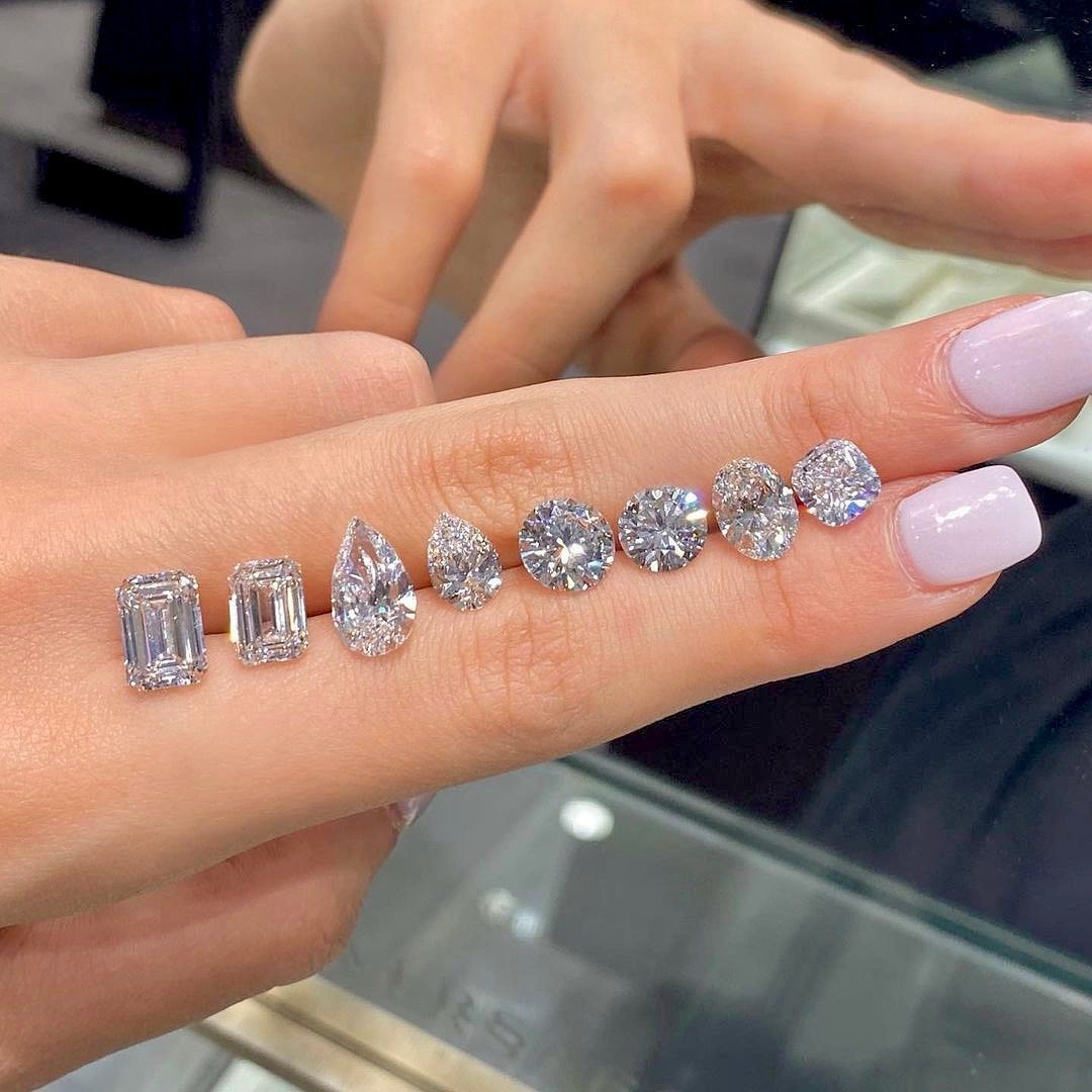 diamond length to width ratio