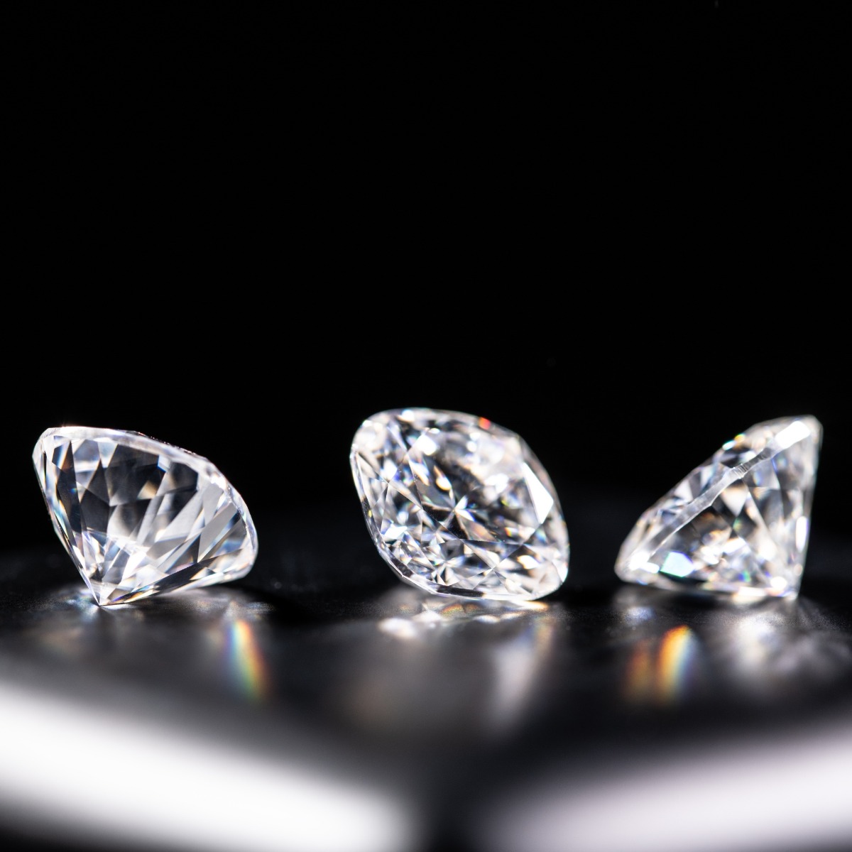 treated diamonds