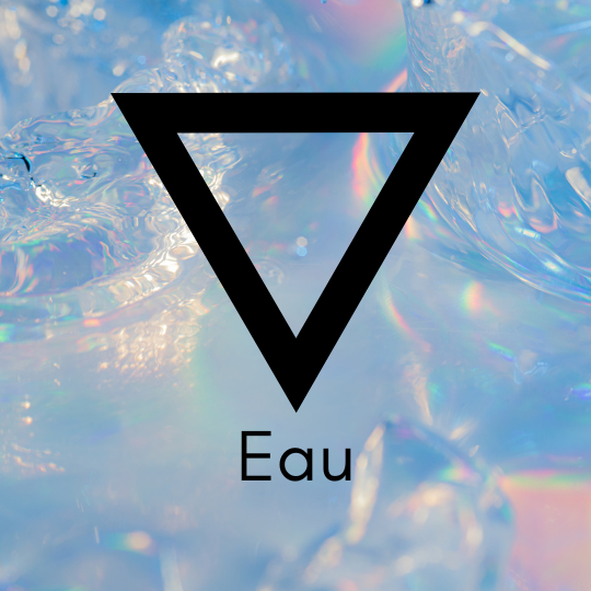 symbole alchimique de l'eau